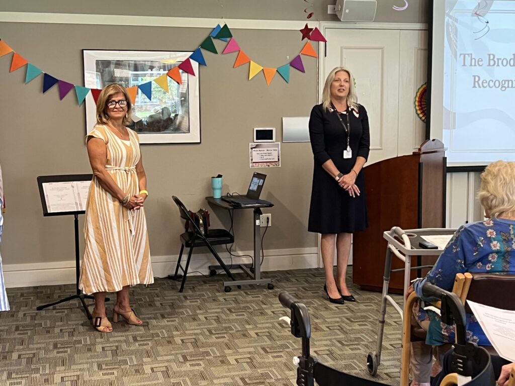 Jewish Home Hosts Brodsky-Grossman Recognition Awards for Wolk Manor Employees.