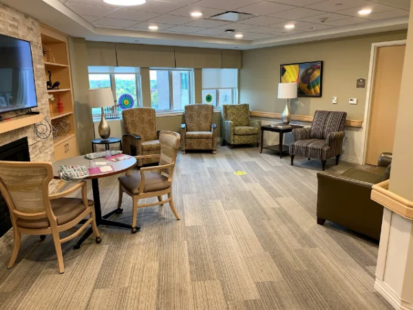 Social and living space in the Long-term care facility.