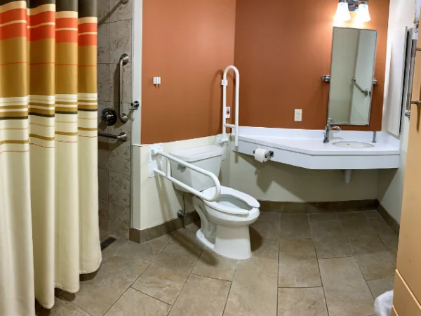 Bathroom of the Long-term Care facility